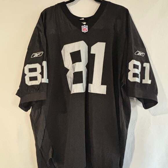 Vintage Reebok Oakland Raiders Tim Brown #81 NFL Football Jersey Men's